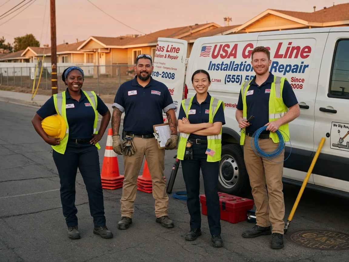 Gas Line Installation company in Allen, TX